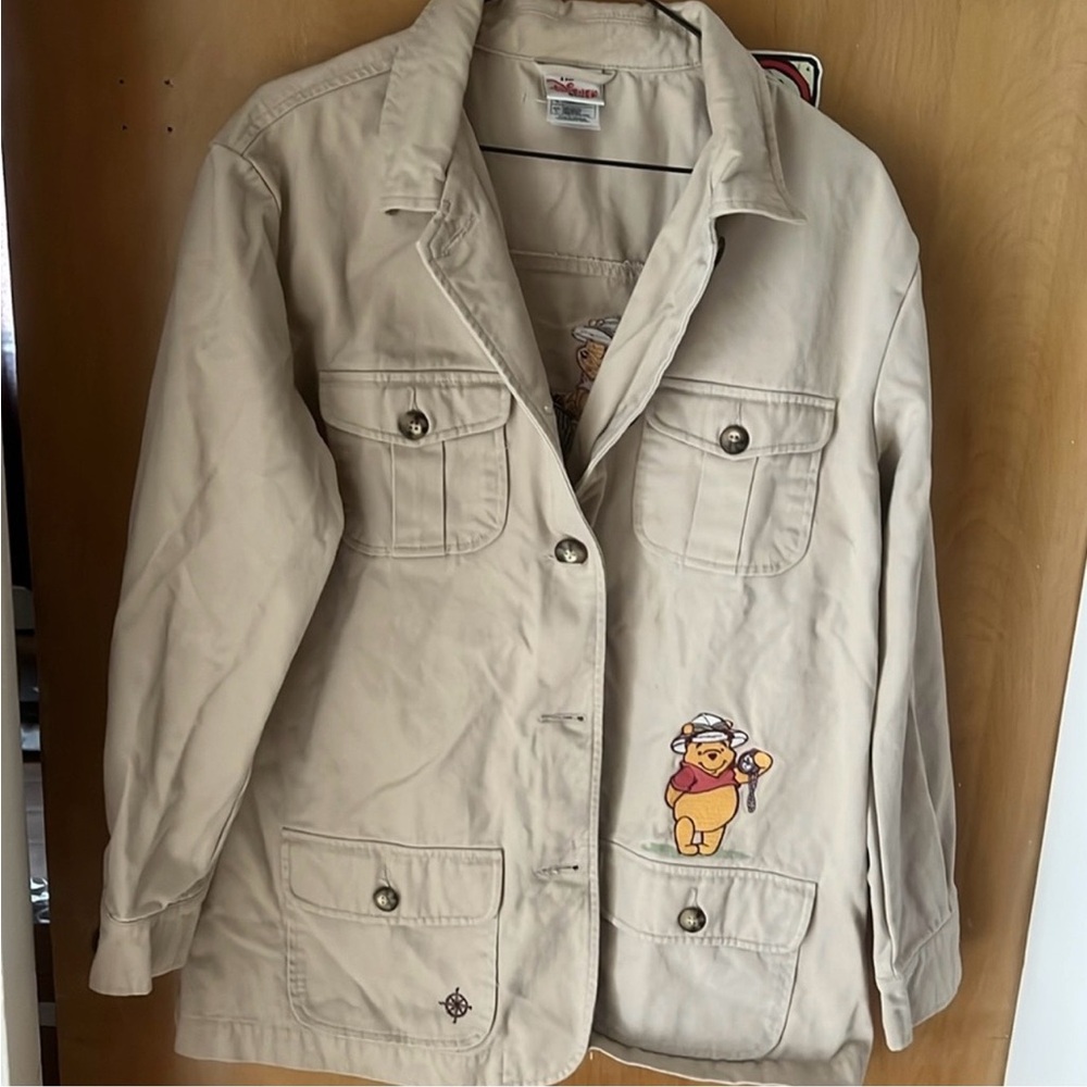 Disney Store Cream Jacket with Winnie the Pooh - Picture 2 of 4